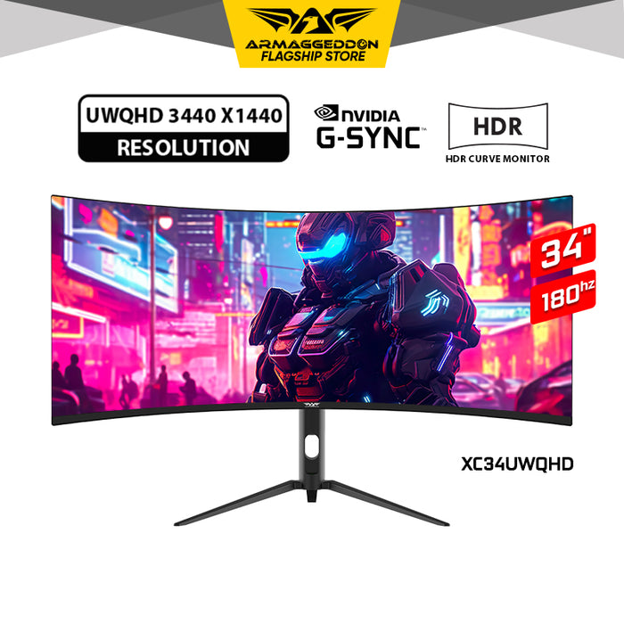 XTREME SERIES XC34UWQHD 180Hz GSYNC