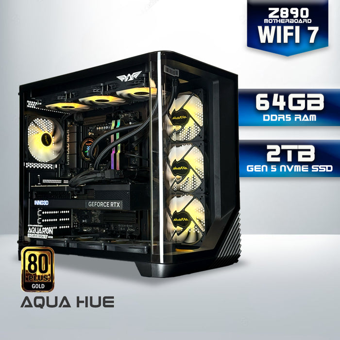 INTEL ULTRA 7 265KF + RTX 5090 (GEN 5 NVME)