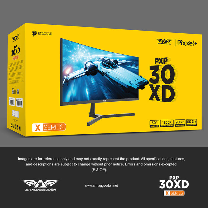 Armaggeddon PXP 30 XD 30-Inch Curved 200Hz Gaming Monitor