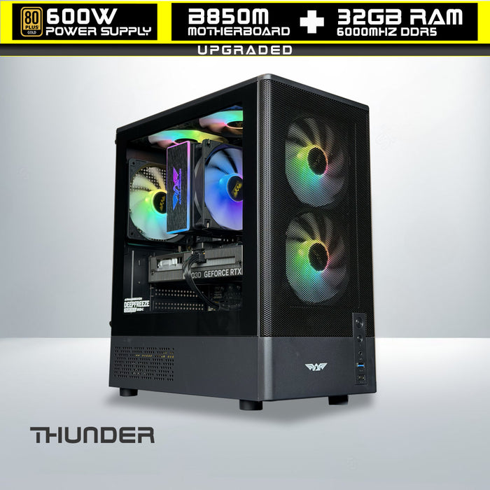 RYZEN 5 8400F + RTX 5050 (DEEPFREEZE DUPLEX 2 ARGB-C)