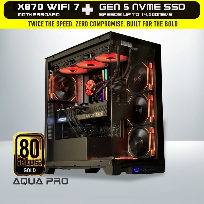 RYZEN 9 9950X3D + RTX 5080 (GEN 5 NVME)